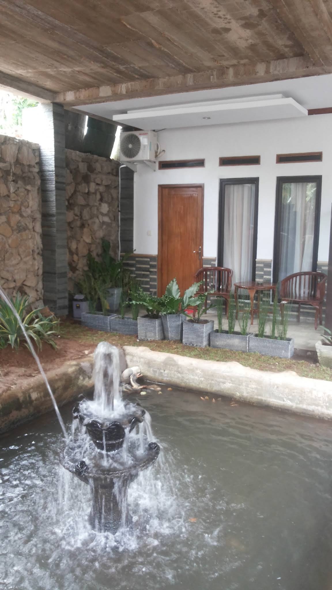 Area publik dan bersantai di Villa NJD